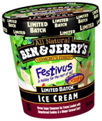 The Official Ice Cream of CPDA Festivus