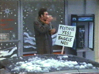 Festivus Yes!  Bagels No!
